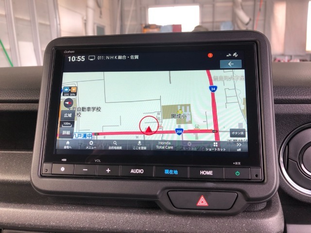 【純正ナビ】Honda純正のGathersナビがついています！Bluetoothも使えます♪