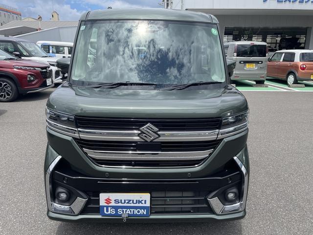 フロントメッキグリルがかっこいいスペーシアカスタム☆人気の車種ですよ♪