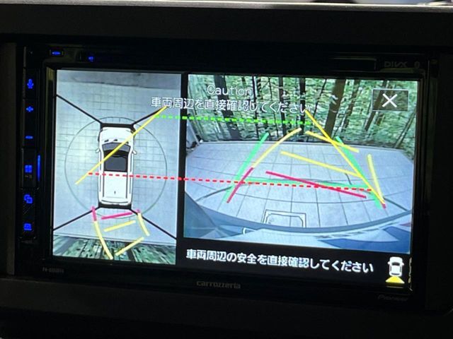 【パノラマモニター】専用のカメラにより、上から見下ろしたような視点で360度クルマの周囲を確認することができます☆死角部分も確認しやすく、狭い場所での切り返しや駐車もスムーズに行えます。