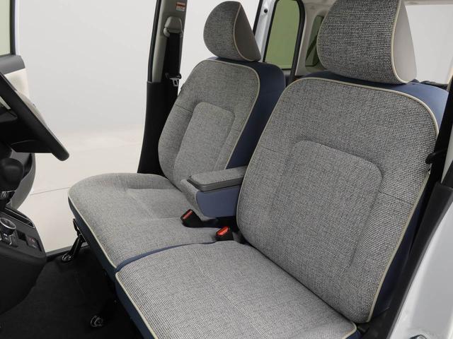 ゆとりのあるフロント席。運転中はもちろん、クルマを停めて休憩する時もくつろげますよ。