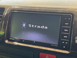 【ナビゲーション】使いやすいナビで目的地までしっかり案内してくれます。各種オーディオ再生機能も充実しており、お車の運転がさらに楽しくなります！！