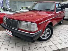 シート・ドアパネル赤革張替☆前席シートヒーター☆ウッドパネル☆純正ターボ用15インチアルミ☆ETC☆タイベル、ウォーターポンプ、オルタ、ガソリンポンプ、ACオリフィスチューブ交換済☆