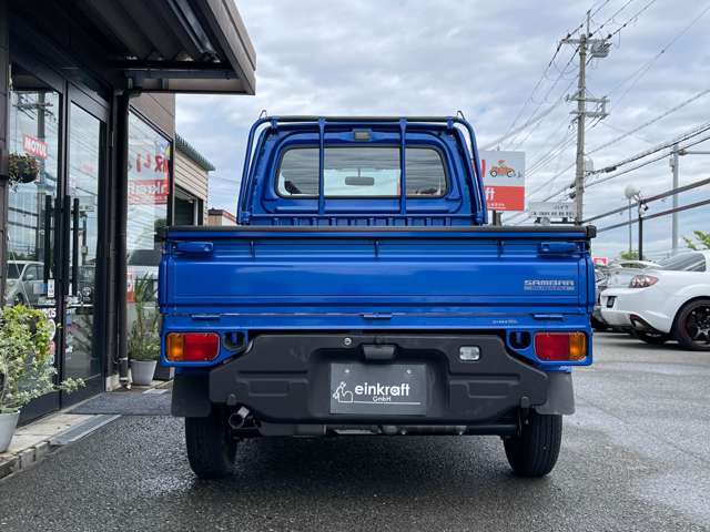 セブンカンパニー　サンバー スバル サンバートラック 660 WRブルー リミテッド 三方開 4WD