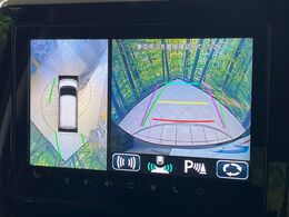 【全方位モニター用カメラ】専用のカメラにより、上から見下ろしたような視点で360度クルマの周囲を確認することができます☆死角部分も確認しやすく、狭い場所での切り返しや駐車もスムーズに行えます。