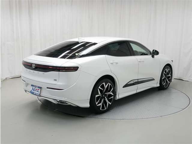 パノラミックビューモニター付きです。車両を上から見たような映像をディスプレイオーディオ画面に表示。運転席からの目視だけでは見にくい、車両周辺の状況をリアルタイムでしっかり確認できます。