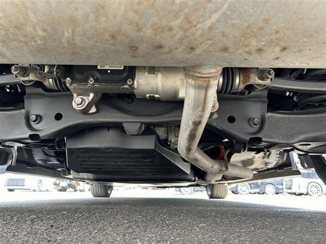 防錆塗装済みです。下廻りの錆が発生するリスクを抑えられますよ！