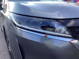 【LEDヘッドライト】LEDヘッドライトを装備しています