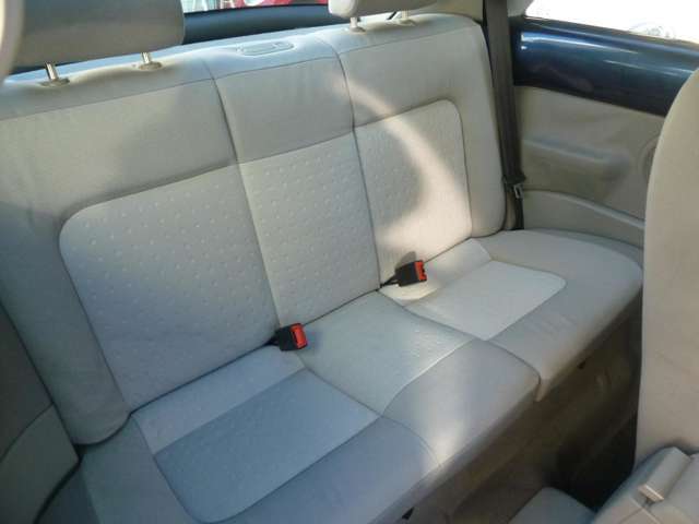 後席もきれいです