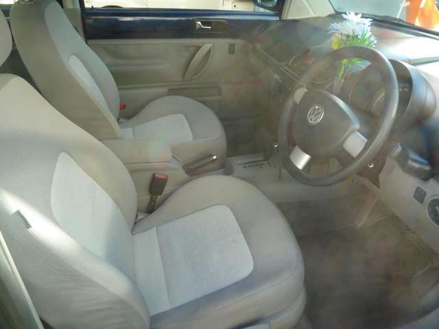 前席の状態です。きれいですよ！