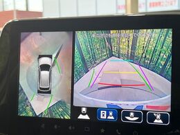 【全方位モニター用カメラ】専用のカメラにより、上から見下ろしたような視点で360度クルマの周囲を確認することができます☆死角部分も確認しやすく、狭い場所での切り返しや駐車もスムーズに行えます。