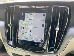 【9インチタッチスクリーン純正HDDナビ】「Apple　Car　Play」「Android　Auto」対応のボルボ先進ナビゲーション「SENSUS」。最新地図データへ無料更新してお渡しします。