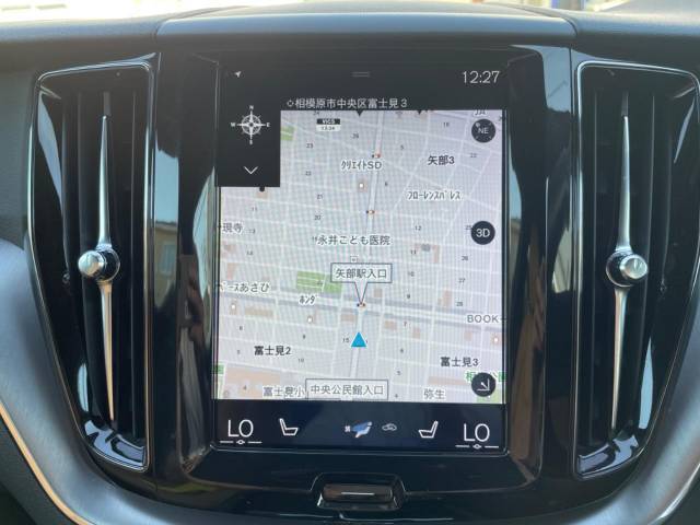 【9インチタッチスクリーン純正HDDナビ】「Apple　Car　Play」「Android　Auto」対応のボルボ先進ナビゲーション「SENSUS」。最新地図データへ無料更新してお渡しします。