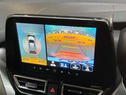 【全方位モニター用カメラ】専用のカメラにより、上から見下ろしたような視点で360度クルマの周囲を確認することができます☆死角部分も確認しやすく、狭い場所での切り返しや駐車もスムーズに行えます。