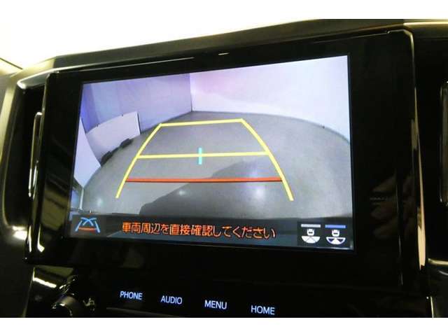 バックモニターつきで車庫入れも安心です☆
