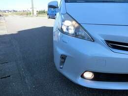 LEDヘッドランプ、フォグランプ付き