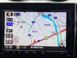 【カーナビ】ナビ利用時のマップ表示は見やすく、いつものドライブがグッと楽しくなります！