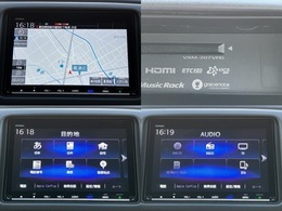 ホンダ純正Gathersメモリナビ「VXM-207VFEi」を装備しております。道を覚えるのが苦手な人も安心して下さい☆