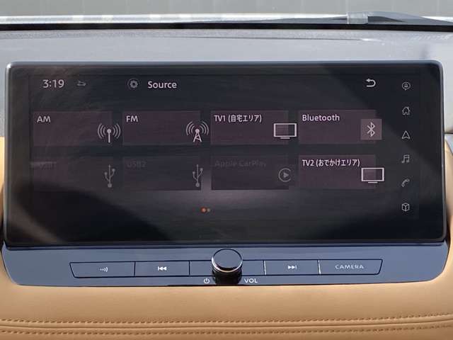 ラジオ・テレビ・Bluetoothオーディオがお使いいただけます。気分によって色んなメディアをお楽しみください。