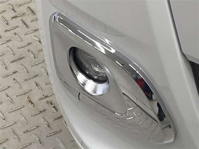 フォグランプ付きで、霧の時にヘッドライトだけでは見えにくい路肩やセンターラインの視認性が向上し安心です