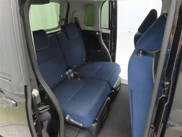 後部座席です。