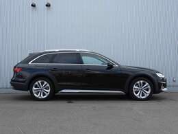 ☆Audi A4 Avantよりも最低地上高を高く設定し、無舗装路などでのロードクリアランスを確保します☆