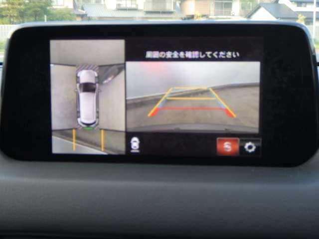 人気の360°ビューモニター付き♪狭い駐車場でも安心です♪