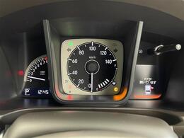【スピードメーター】メーターがシンプルで見やすく運転しやすいですね！