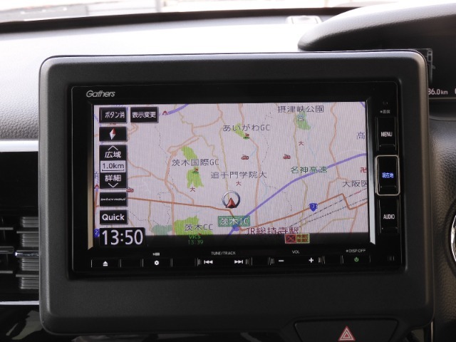 ◆ホンダ純正メモリーナビ◆初めての場所もナビゲーションがご案内！楽しい旅行をサポートします。