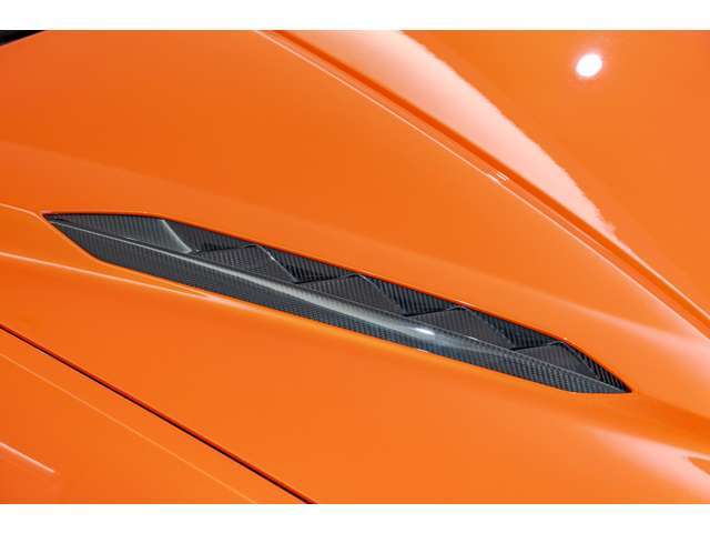 Bonnet air vents in Carbon fiber Shiny