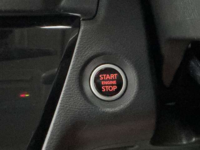 始動が簡単、プッシュ式スタートですよ♪