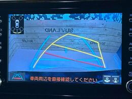 【バックカメラ】駐車時に後方がリアルタイム映像で確認できます。大型商業施設や立体駐車場での駐車時や、夜間のバック時に大活躍！運転スキルに関わらず、今や必須となった装備のひとつです！