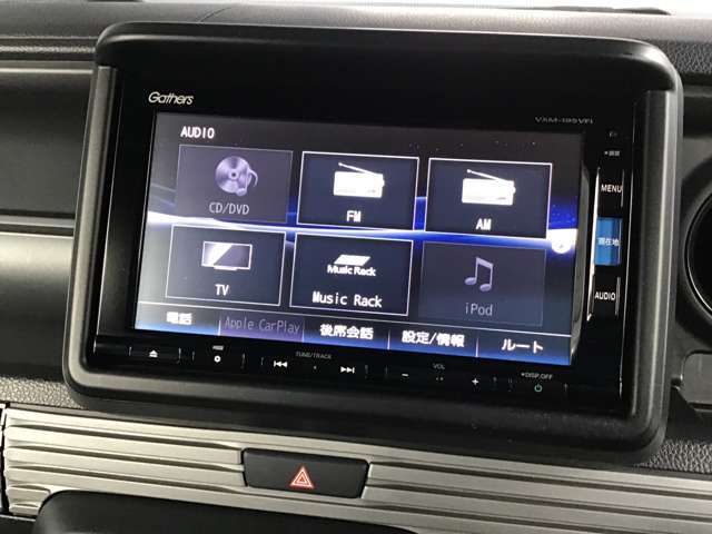 純正ナビ/フルセグTV/CD/DVD視聴可/Bluetooth有/MusicRack有【Gathers・VXM-195VFi】