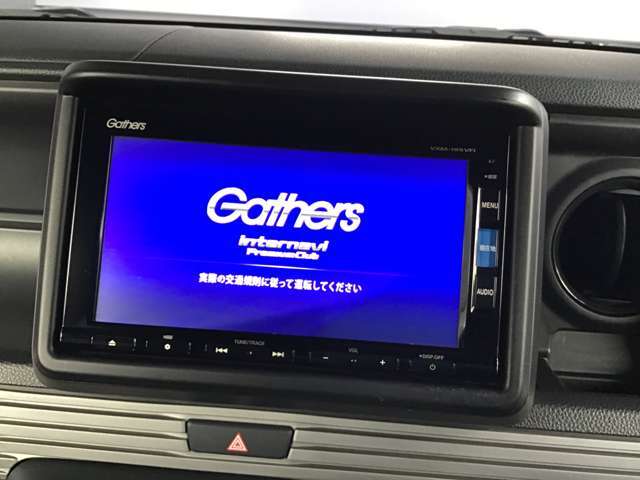 純正ナビ/フルセグTV/CD/DVD視聴可/Bluetooth有/MusicRack有【Gathers・VXM-195VFi】