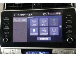 Bluetoothオーディオ対応しています。スマートフォンなどをカーオーディオへ無線で接続し、お気に入りの音楽を再生可能。
