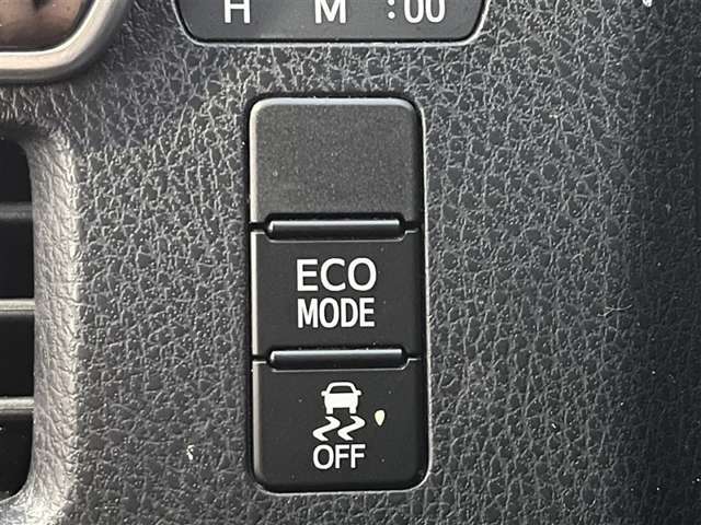エコモードスイッチ、VSC　OFFスイッチ。