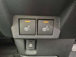 前両席にはシートヒーター付き！冬の寒い時期に重宝します♪