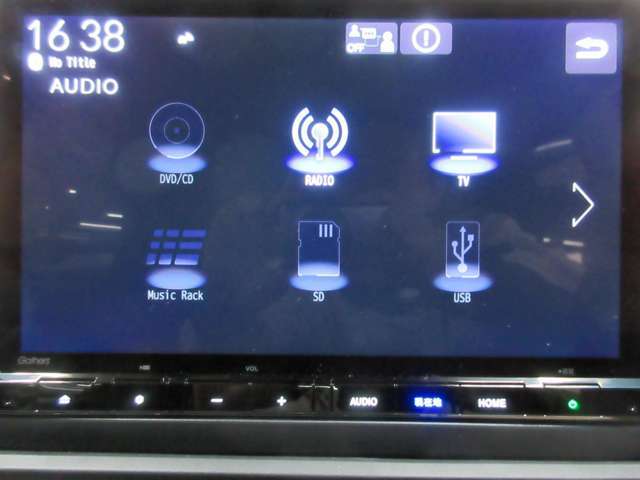 Bluetoothオーディオをはじめ様々なオーディオソースがついています！これでドライブもより一層楽しめますね！