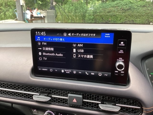 ナビ機能だけではありません、オーディオ機能も充実しています。