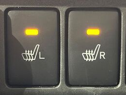 【シートヒーター】寒い日に重宝するシートヒーター！エアコンより早く温まってくれるので寒がりの人も安心ですね♪エアコンの温風は乾燥するから苦手、という方にもをおすすめです。