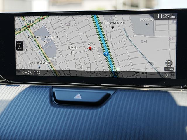 マツダコネクトの10.25インチワイドセンターディスプレイです。『Android　Auto』『Apple　CarPlay』や独自のコネクテッドサービスに対応したインターフェイスシステムです。