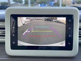 【　バックカメラ　】駐車が苦手な方でも映像で後方の安全確認もしっかり♪見えない死角の部分や距離感などモニター確認することが可能です！