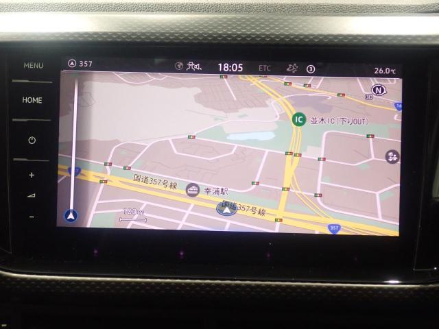 Volkswagen純正インフォテイメントシステムDiscoverPro、9.2インチフレームレス、タッチスクリーンナビゲーション装着