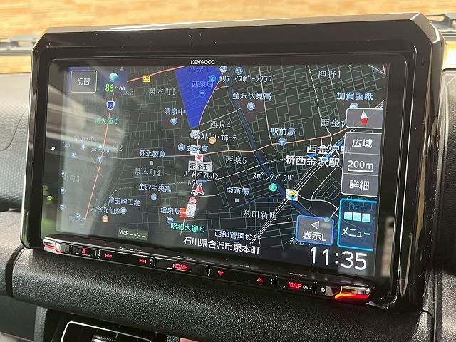 【純正メーカーナビ】装備でフルセグTV視聴やBluetooth等充実装備。