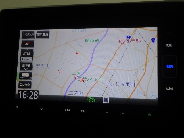 【ナビゲーション】ギャザズナビ　VXM-194VFi　を装備しております！Bluetoothオーディオフルセグチューナーも内蔵しています。