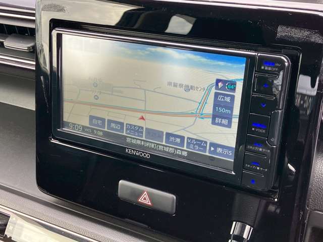 Kenwood7インチナビ【MDV-0311W】バックカメラ/ワンセグ/Bluetooth/CD/DVD