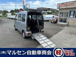 4WD車ですので、坂道・悪路でもパワフルな走行が可能です。