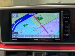 社外ナビ搭載です。知らない道も安心ですね！