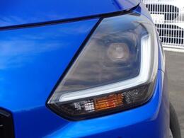 LEDヘッドライト装備