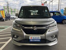 LEDヘッドランプとエアロが特徴のソリオバンディット♪衝突被害軽減ブレーキ、マイルドハイブリッドを搭載で安全も燃費もばっちりです。