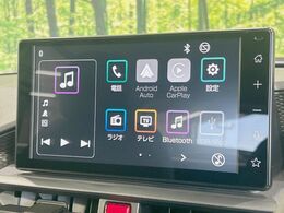【9インチ　ディスプレイオーディオ】大画面ディスプレイへお持ちのスマートフォンと連携して、ナビやbluetoothでの音楽再生が可能です♪デザインはもちろん操作性も良好！別途ナビ機能の取付可能です♪